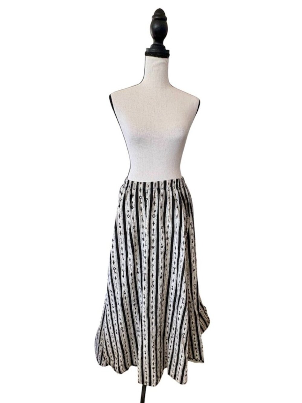 Frontier Classics Maxi Skirt With Train Old West Neo Victorian Western Large
